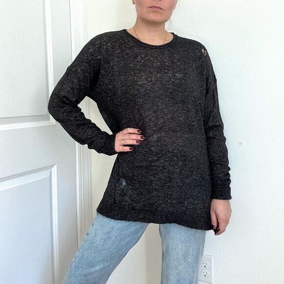 H&M Oversized Distressed Pullover Sweater - Picture 3 of 11